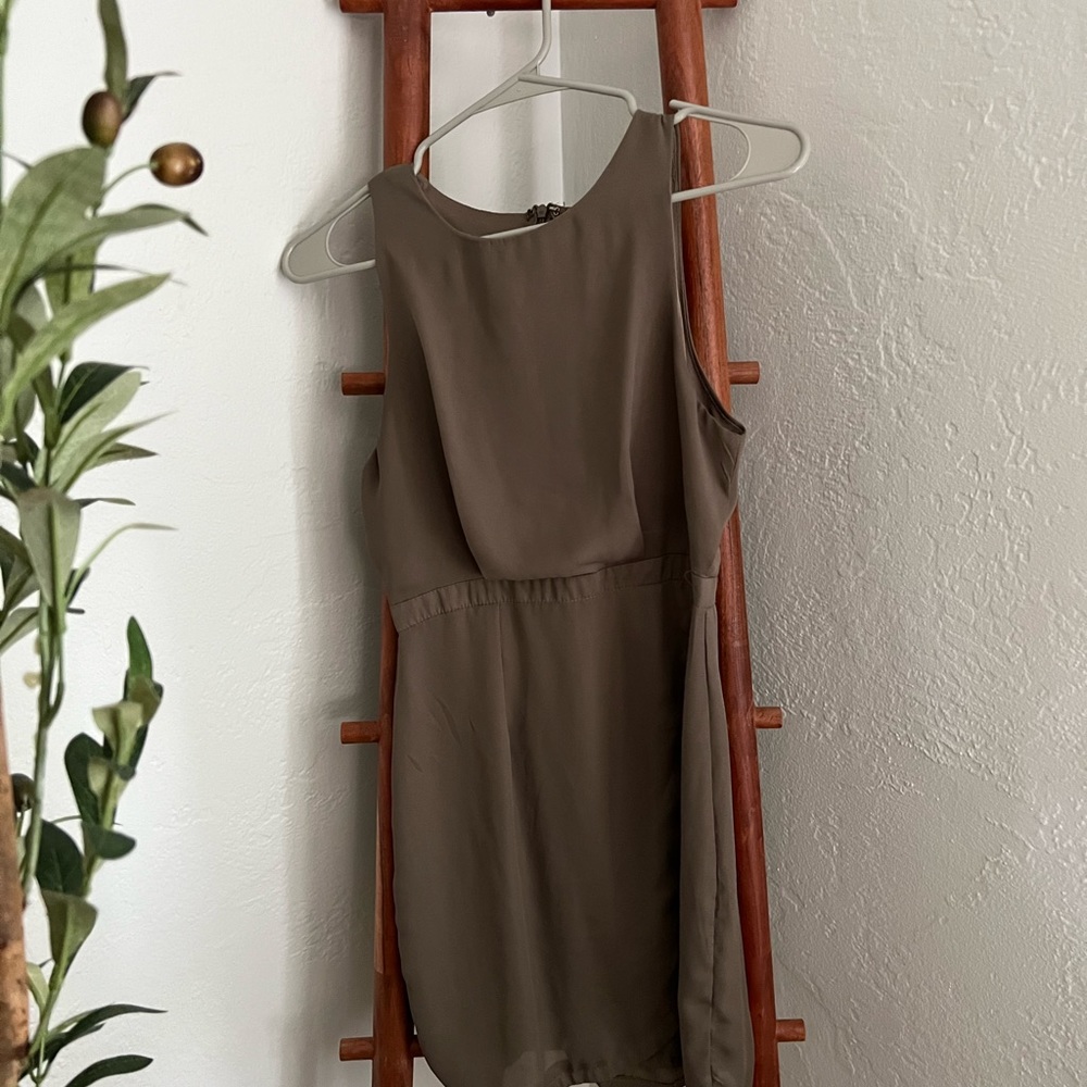 Olive Midi Dress from Tobi
